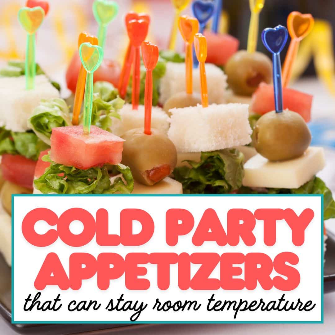 cold appetizers for a party