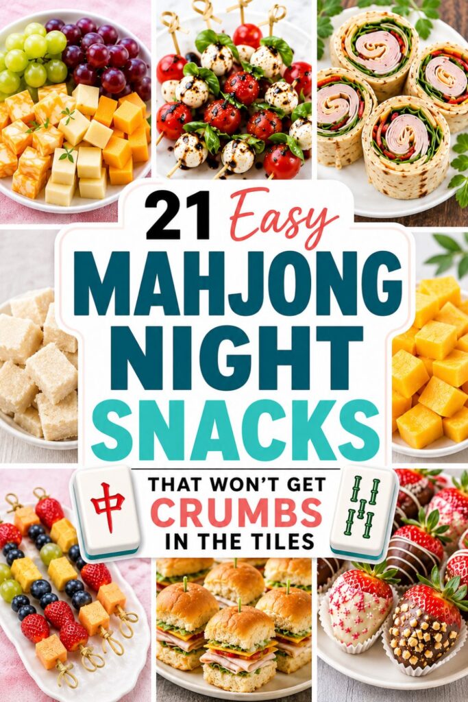 21 easy mahjong night snacks