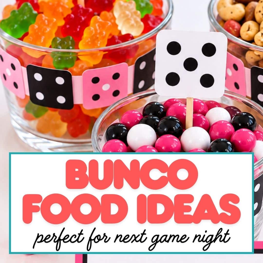 bunco food ideas