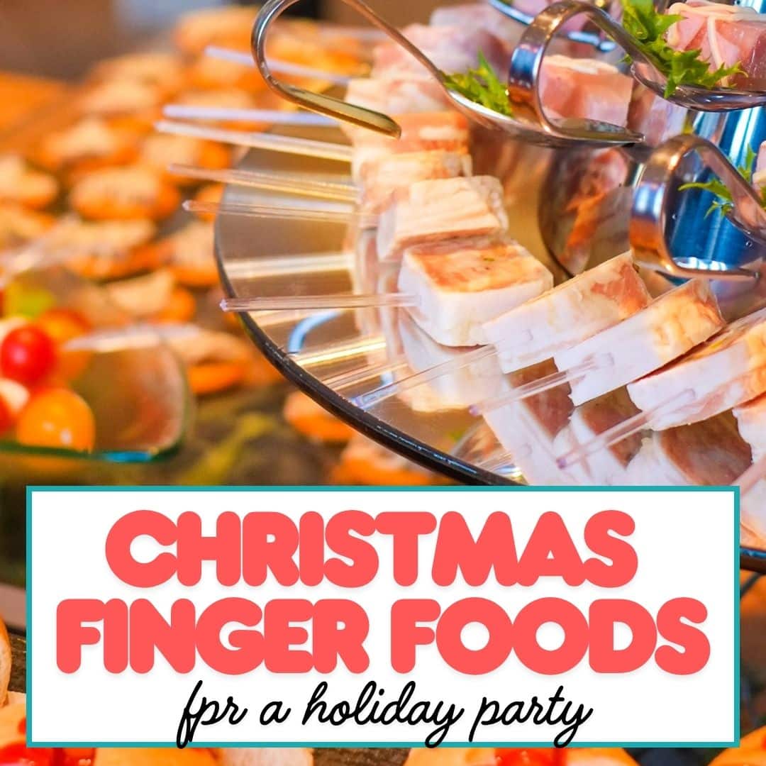 christmas finger foods